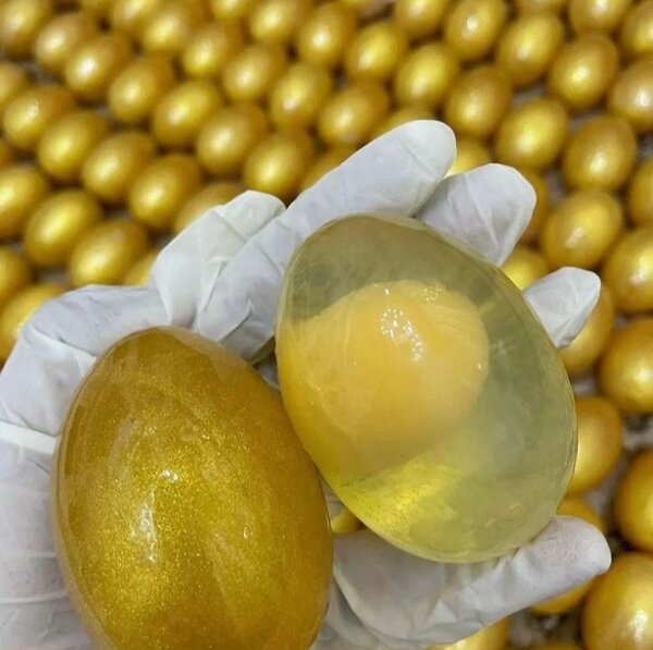 Savon collagène à base d'oeuf