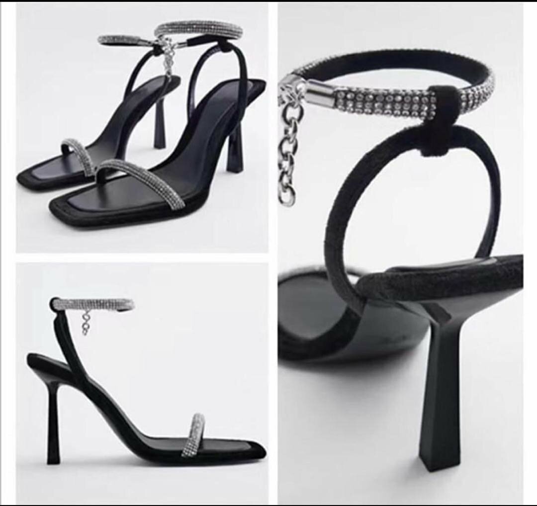 Ladies heeled Sandals