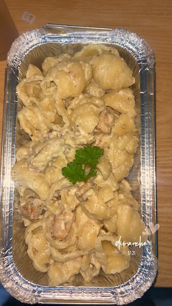 Délices de pâtes crémeuses