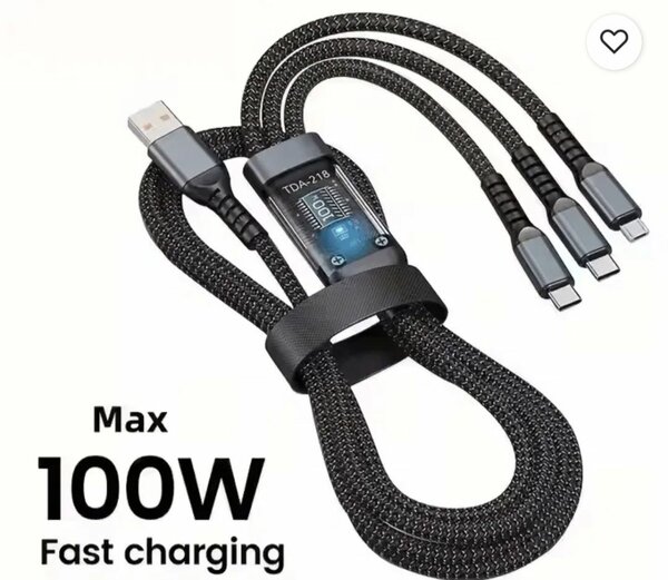 100W Fast Charging Multi-Cable