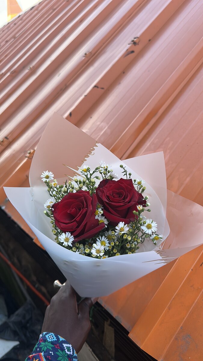 Bouquet de roses rouges élégantes