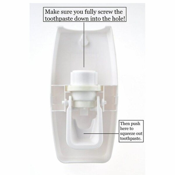Automatic Toothpaste Dispenser & 5 -Toothbrush Holder