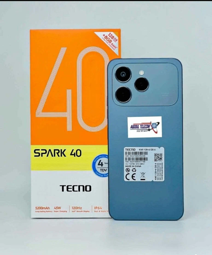 Tecno Spark 40 Smartphone