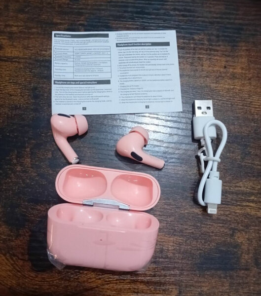 Écouteurs pro 5s sans fil rose