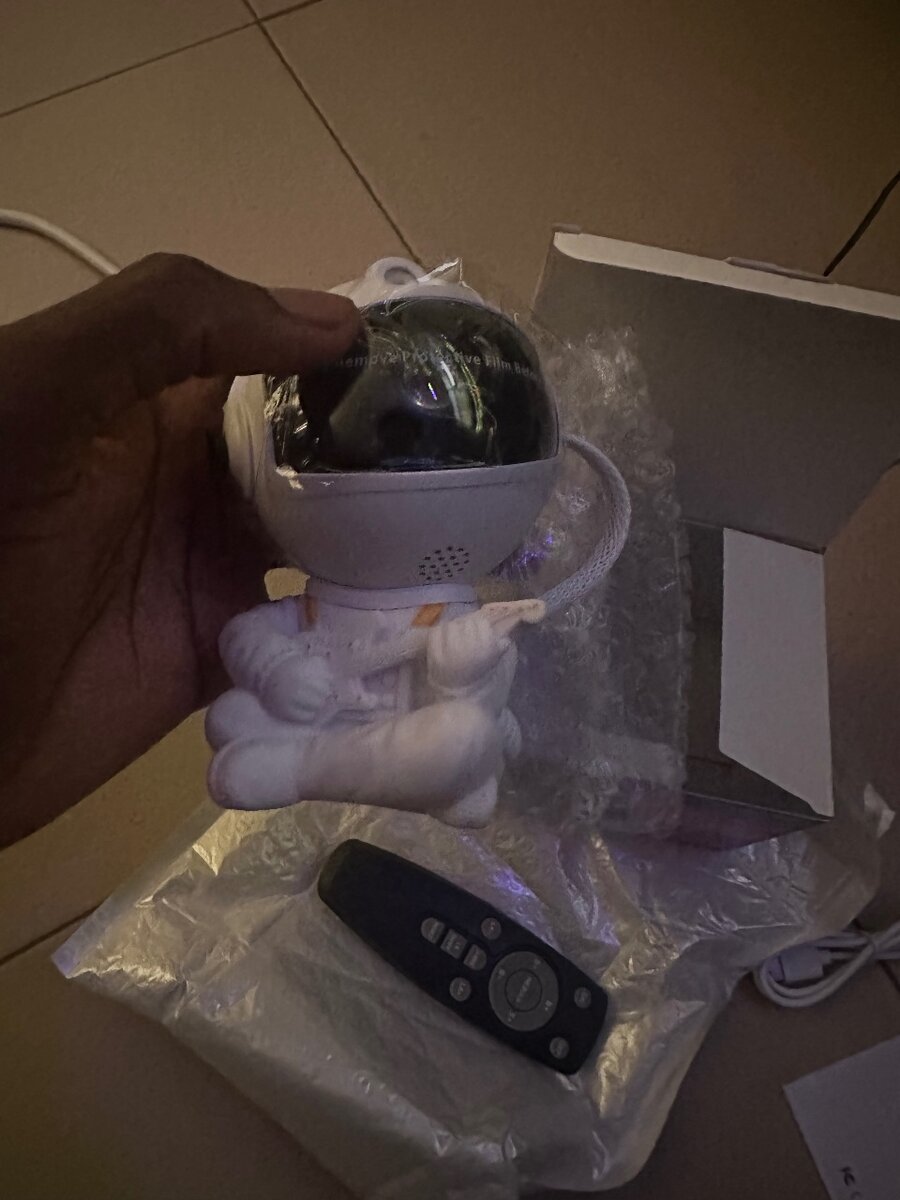 Astronaut Starry Galaxy Projector Light with Nebular