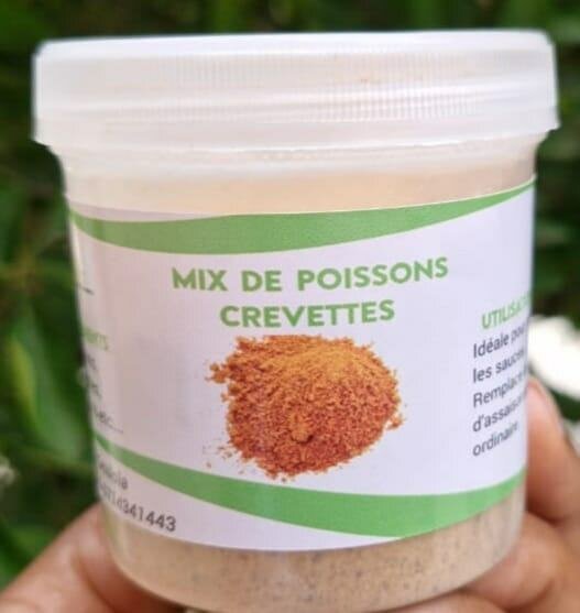 Mélange Épices Poissons Crevettes