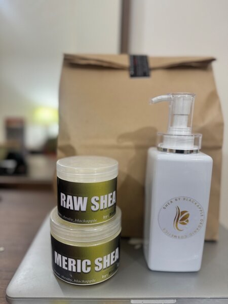 Body spray/splash /Blacksoap and shea butter