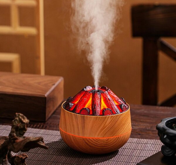 Diffuseur d'air volcan élégant