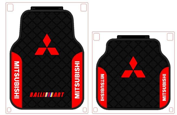 Tapis chromé pour voiture