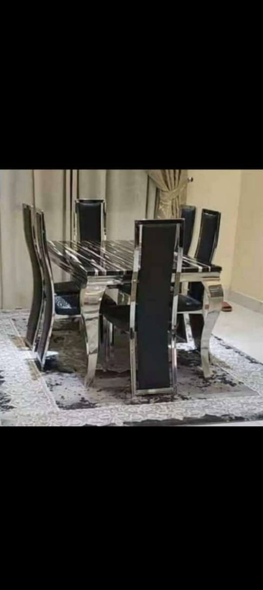 Six chairs of mabol dinning table