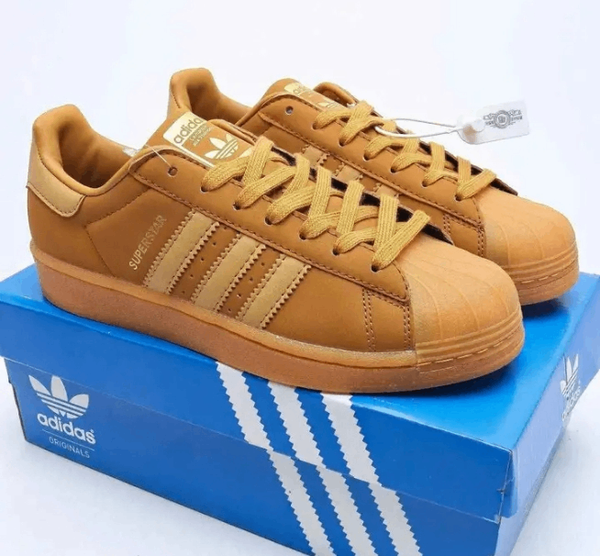 Baskets Superstar Marron Homme