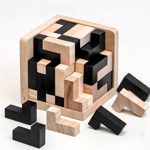 Jeux Tetris en bois