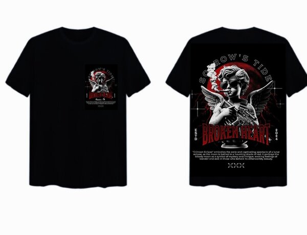 T-shirt unisexe "Broken Heart"