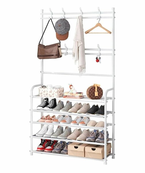 5 LAYERS 3-IN-1 MULTIFUNCTIONAL SHOE COAT RACK
