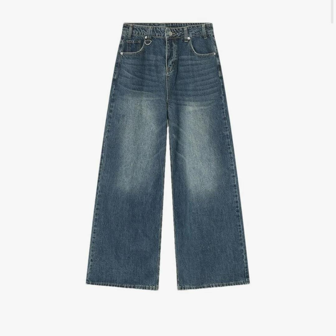 Jeans larges unisex tendance