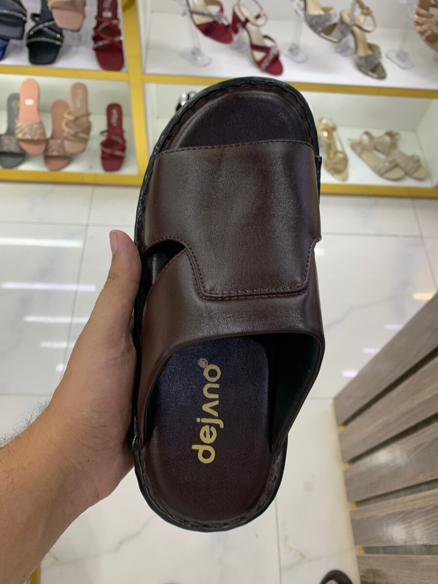 Mens Premium Leather Chappal and Dress Shoes