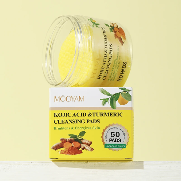 Pads Nettoyants Curcuma Kojic