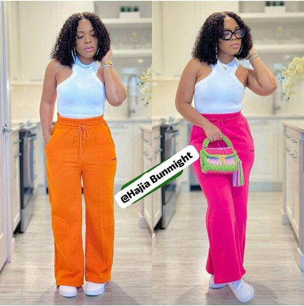 Pantalons colorés pour femmes