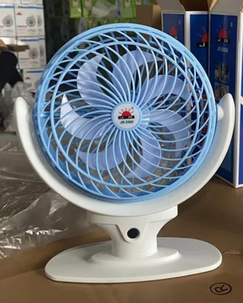 ventilateur portable bleu