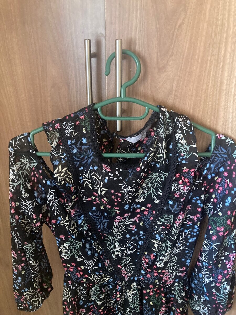 Short Black Multi Dress