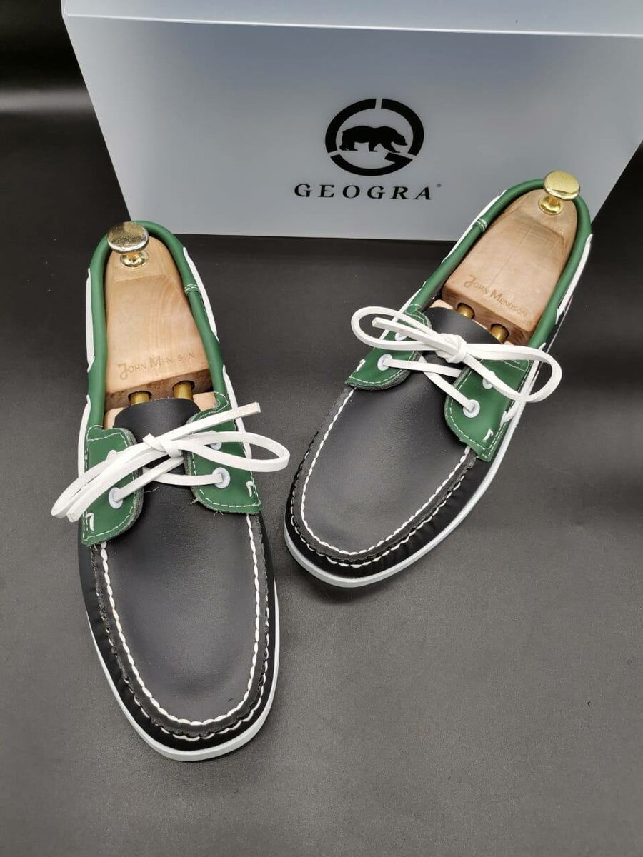 Sebago geogra en cuir