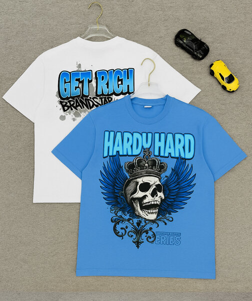 T-shirt à imprimé crâne