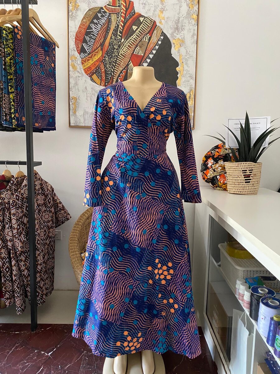 Chitenge Wrap dresses