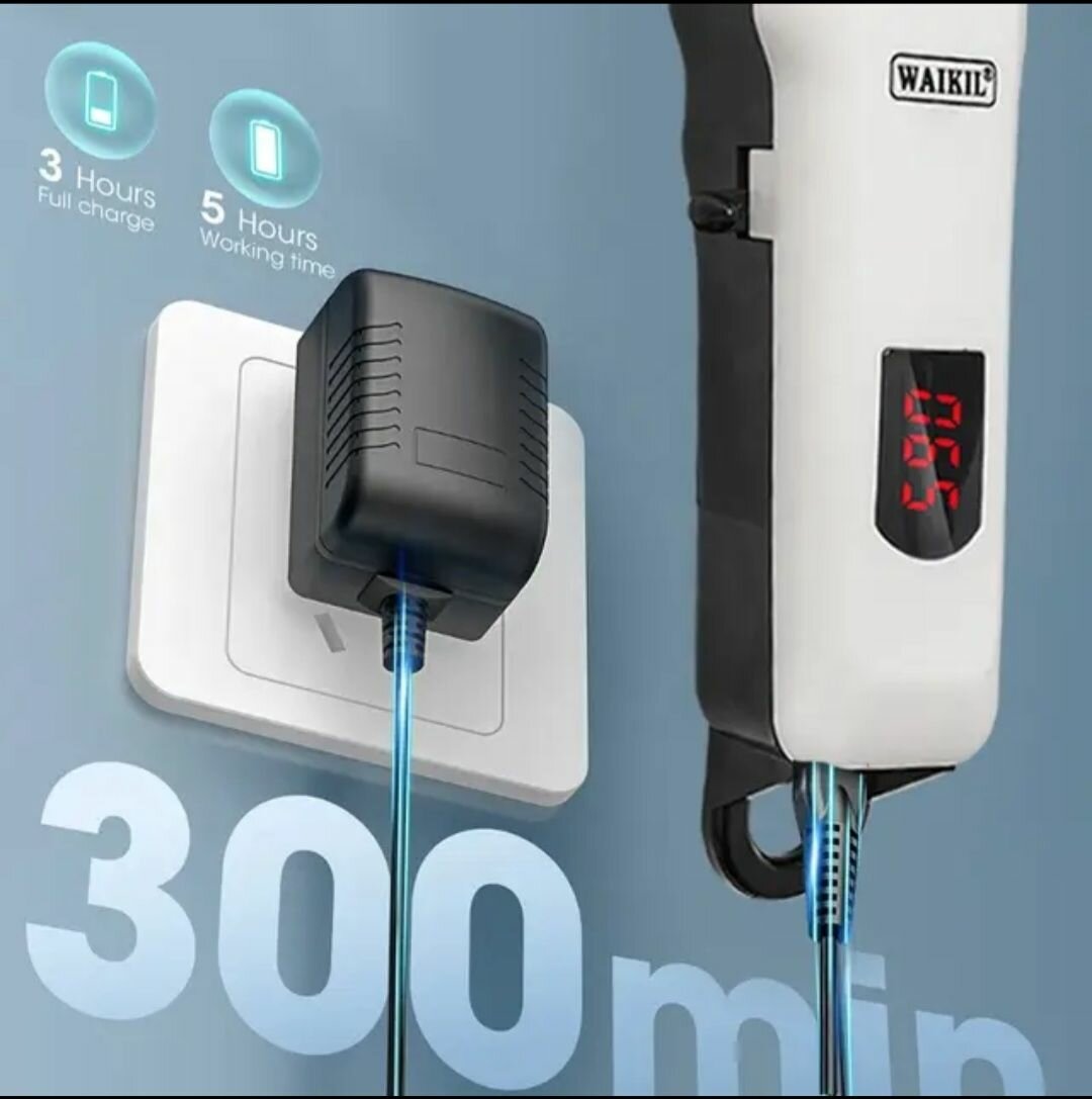 RECHARGEABLE HAIR TRIMMER