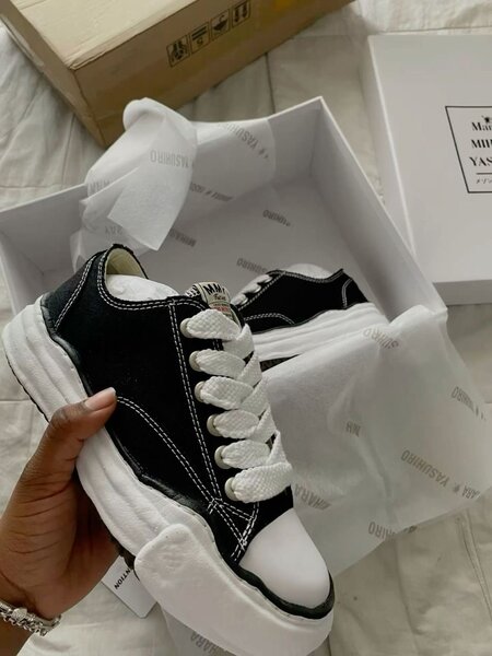 Baskets noires homme confort