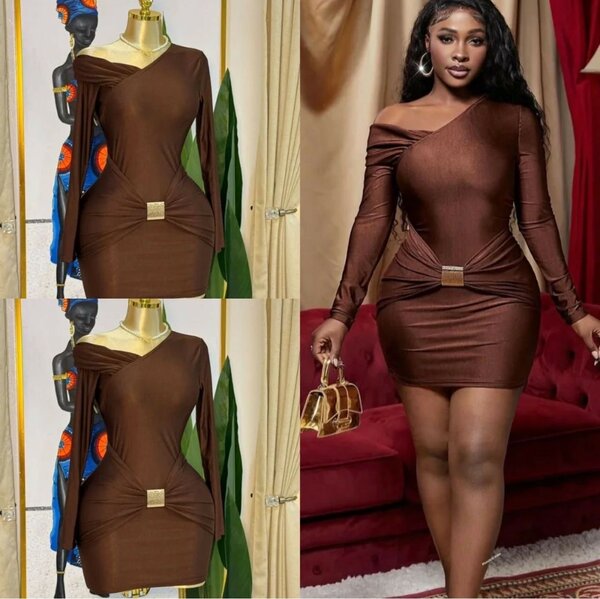 Robe élégante moulante