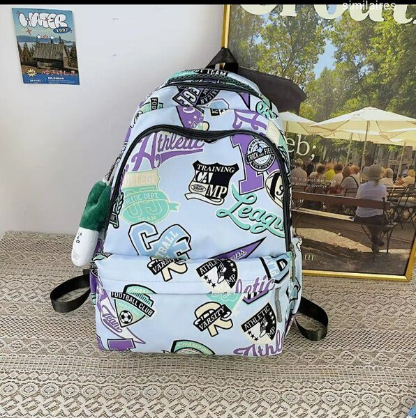 Sac à dos imprimé sportif