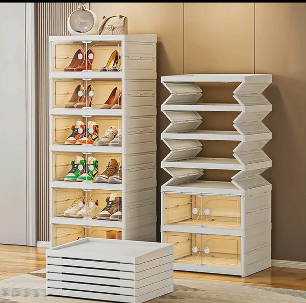 Étagères à chaussures modulables