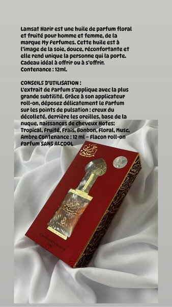 Parfum Floral Fruité 12ml