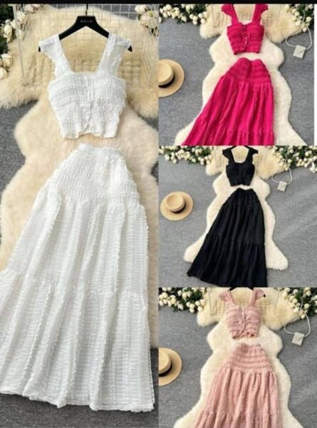 Robe été bohème longue