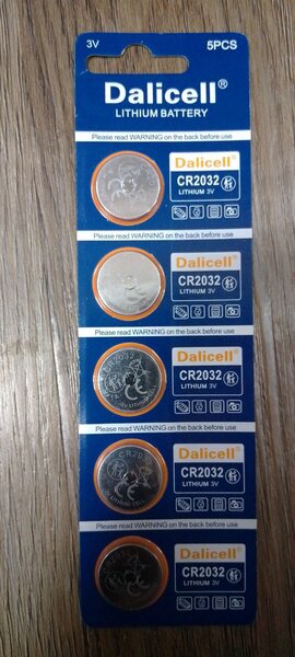 Piles CR2032  3V Lithium