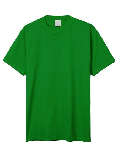 Heavy cotton t shirt green