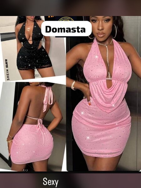 Robe pailletée sexy soirée