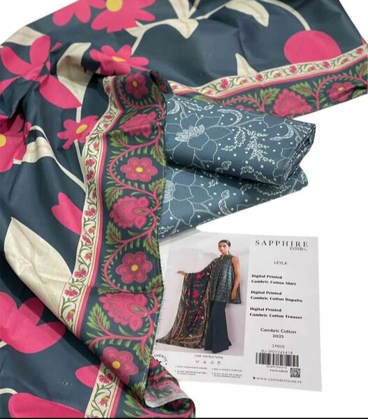 Sapphire Cambric cotton