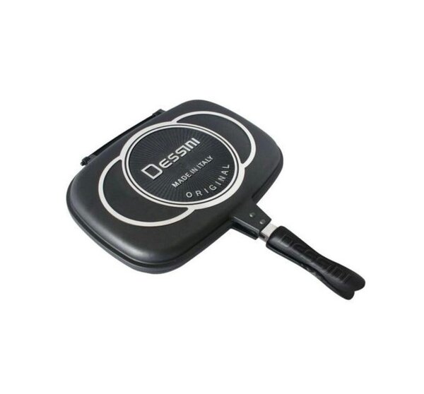 Dessini Poèle De Grille Hyper Résistant à Double Face 36cm