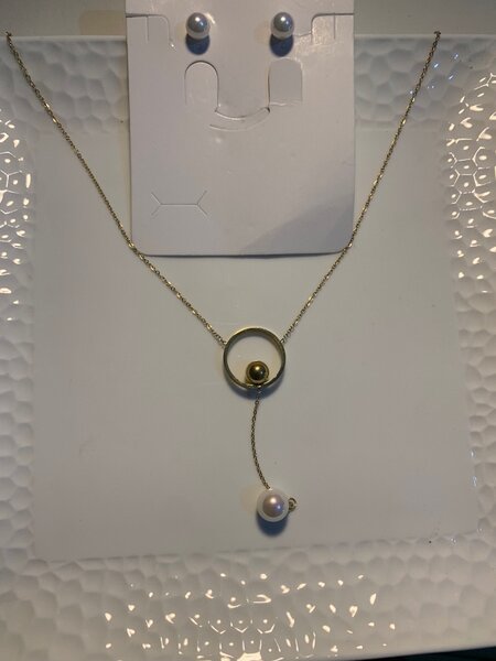 Parure acier inoxydable élégante