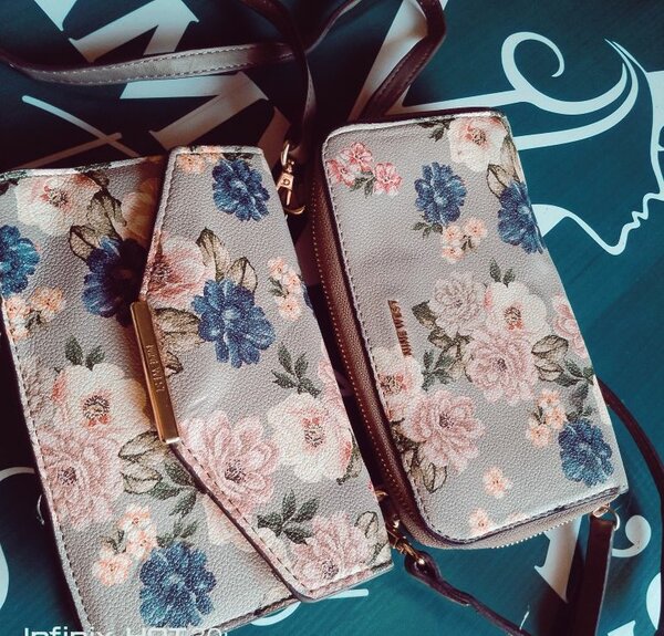 Nine west double purse