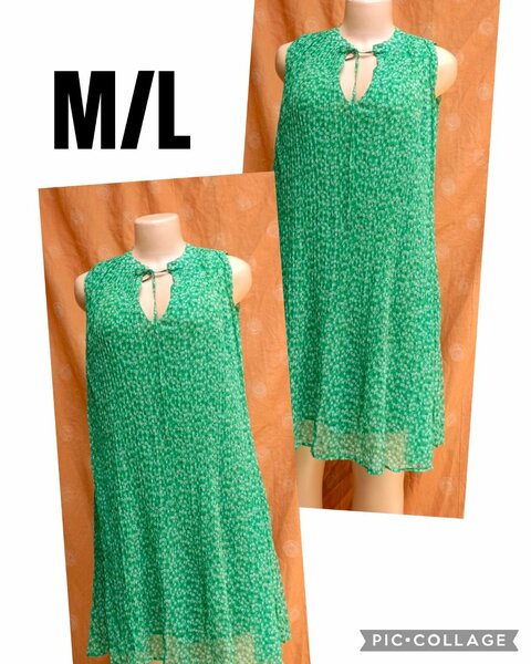 Robe fluide verte M/L