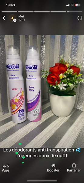 Déodorant Anti-transpirant 72h