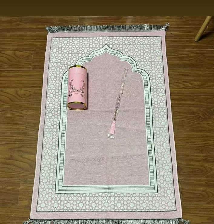 Tapis de prière avec boîte