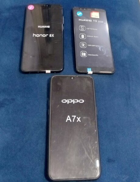 Huawei,Oppo A7x and honor 8x