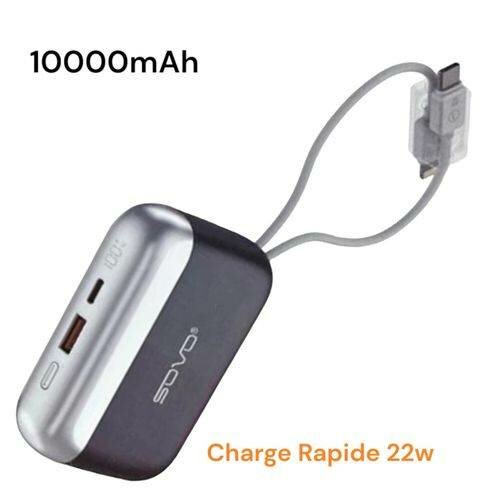 Batterie externe 10000mAh rapide