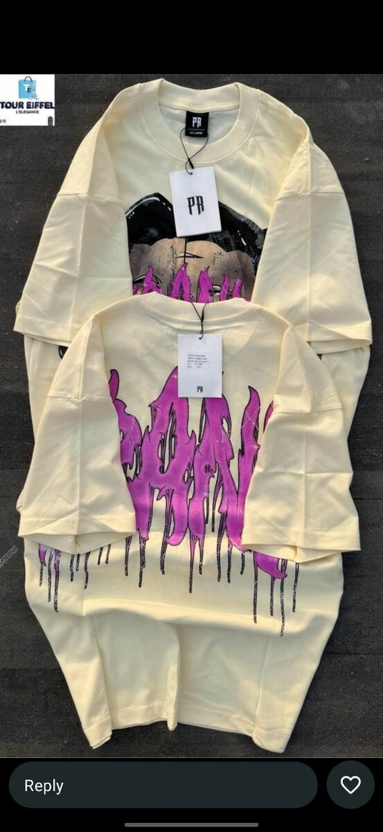 Trendy Couple T-Shirts Set