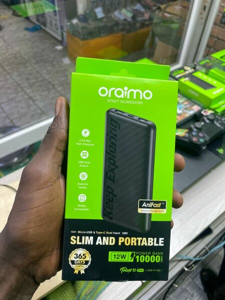 Powerbank Oraimo 10.000mAh-12w