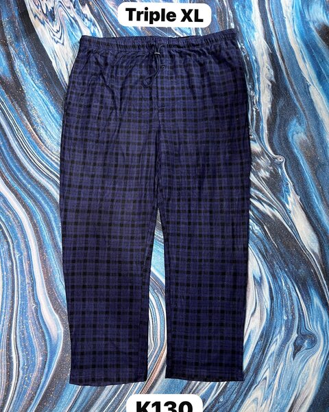 Women's cozy checkered pajama pants