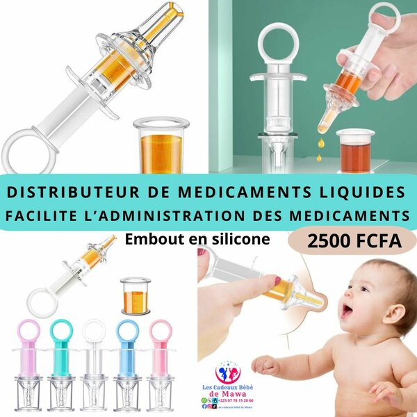 Distributeur Médicaments Liquides Bébé